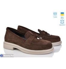Туфлі жіночі на весну/осінь (6 пар р.36-40) коричневий  "Linda"