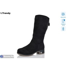Черевики жіночі на зиму (6 пар р.36-41) чорний  "Trendy"