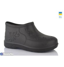 Калоші жіночі на весну/осінь (8 пар р.38-41) чорний  "LUCKY"