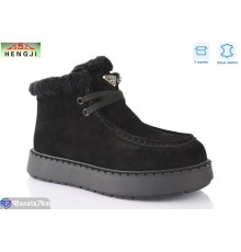 Черевики жіночі на зиму (8 пар р.36-41) чорний  "HENGJI-ELENA"