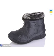 Калоші дитячі на зиму (8 пар р.24-31) чорний  "Melinda"