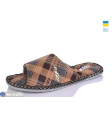 Тапки на весну/осінь (7 пар р.39-45) коричневий  "Melinda"
