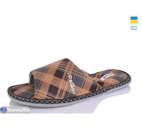 Тапки на весну/осінь (7 пар р.39-45) коричневий "Melinda" Тапки на весну/осінь (7 пар р.39-45) коричневий "Melinda"