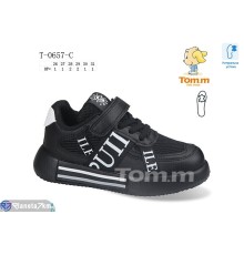 Дитячі кросівки на весну/осінь (8 пар р.26-31) чорний  "Normashoes"