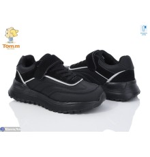 Дитячі кросівки на весну/осінь (8 пар р.32-37) чорний  "Normashoes"