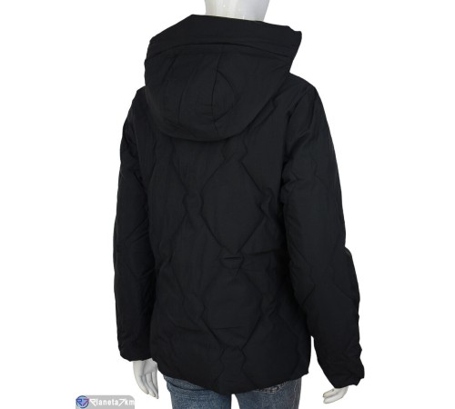 Куртка жіноча на зиму (5 шт. р.сетка XL-4XL) чорний "Kalabok" Куртка жіноча на зиму (5 шт. р.сетка XL-4XL) чорний "Kalabok"