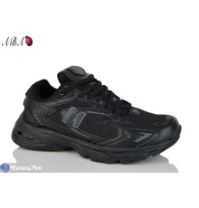 Кросівки на весну/осінь (8 пар р.36-41) чорний  "Aba"