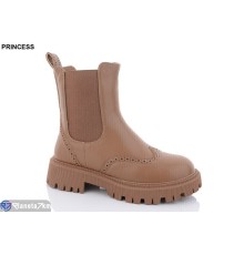 Черевики жіночі на зиму (6 пар р.36-40) коричневий  "DIANA"