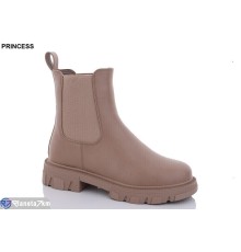 Черевики жіночі на зиму (6 пар р.36-40) коричневий  "DIANA"