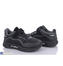 Дитячі кросівки на весну/осінь (8 пар р.31-36) чорний  "Normashoes"