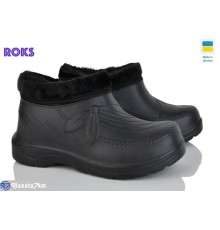 Калоші жіночі на зиму (8 пар р.37-41) чорний  "Roks"