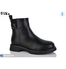 Черевики жіночі на зиму (6 пар р.41-43) чорний  "Vika"