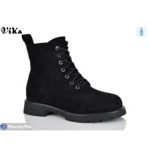 Черевики жіночі на зиму (6 пар р.41-43) чорний  "Vika"