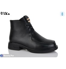 Черевики жіночі на зиму (6 пар р.36-40) чорний  "Vika"