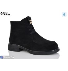 Черевики жіночі на зиму (6 пар р.36-40) чорний  "Vika"