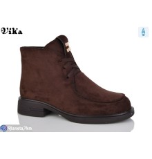 Черевики жіночі на зиму (6 пар р.36-40) коричневий  "Vika"