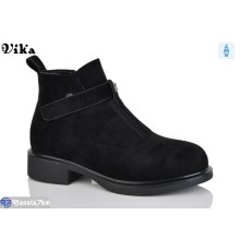 Черевики жіночі на зиму (6 пар р.36-40) чорний  "Vika"