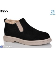 Черевики жіночі на зиму (6 пар р.36-40) чорний  "Vika"