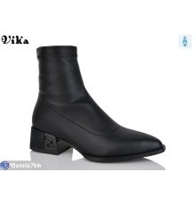 Черевики жіночі на весну/осінь (6 пар р.36-40) чорний  "Vika"