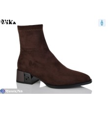 Черевики жіночі на весну/осінь (6 пар р.36-40) коричневий  "Vika"
