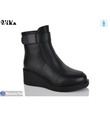 Черевики жіночі на зиму (6 пар р.36-40) чорний  "Vika"