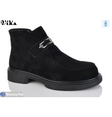 Черевики жіночі на зиму (6 пар р.36-40) чорний  "Vika"