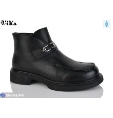 Черевики жіночі на зиму (6 пар р.36-40) чорний  "Vika"