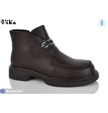 Черевики жіночі на зиму (6 пар р.36-40) коричневий  "Vika"