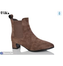 Черевики жіночі на зиму (6 пар р.36-40) коричневий  "Vika"