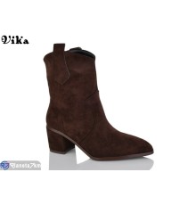 Черевики жіночі на весну/осінь (6 пар р.36-40) коричневий  "Vika"