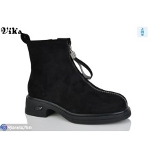 Черевики жіночі на весну/осінь (6 пар р.36-40) чорний  "Vika"
