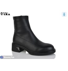 Черевики жіночі на весну/осінь (6 пар р.36-40) чорний  "Vika"