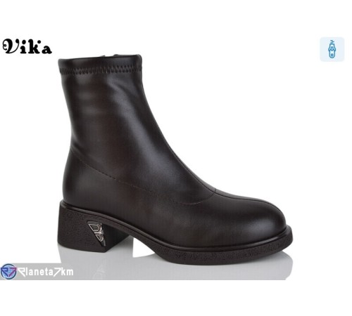 Черевики жіночі на весну/осінь (6 пар р.36-40) коричневий "Vika" Черевики жіночі на весну/осінь (6 пар р.36-40) коричневий "Vika"