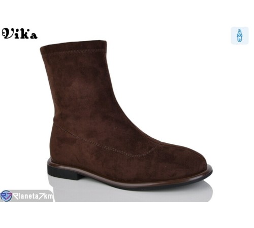 Черевики жіночі на весну/осінь (6 пар р.36-40) коричневий "Vika" Черевики жіночі на весну/осінь (6 пар р.36-40) коричневий "Vika"