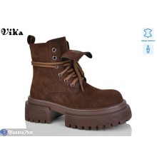 Черевики жіночі на весну/осінь (6 пар р.36-40) коричневий  "Vika"