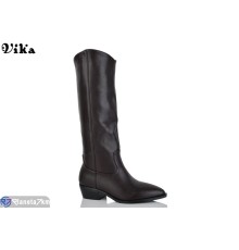 Чоботи жіночі на весну/осінь (6 пар р.36-40) коричневий  "Vika"