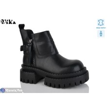 Черевики жіночі на весну/осінь (6 пар р.36-40) чорний  "Vika"