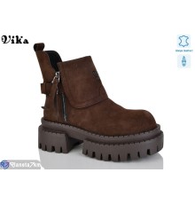 Черевики жіночі на весну/осінь (6 пар р.36-40) коричневий  "Vika"
