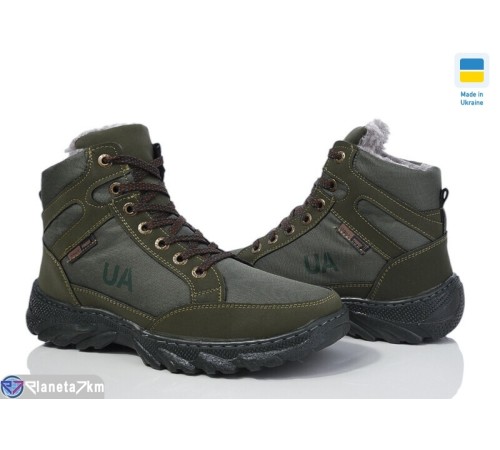 Черевики чоловічі на зиму (8 пар р.40-45) хакі  "LEOBAZA" Черевики чоловічі на зиму (8 пар р.40-45) хакі  "LEOBAZA"