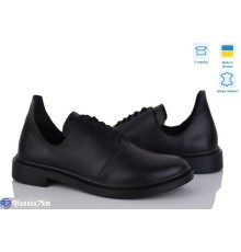 Туфлі жіночі на весну/осінь (6 пар р.36-40) чорний  "Linda"