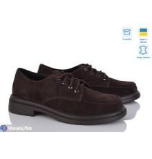 Туфлі жіночі на весну/осінь (6 пар р.36-40) коричневий  "Linda"