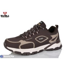Кросівки чоловічі на весну/осінь (8 пар р.41-46) коричневий  "SUBA"