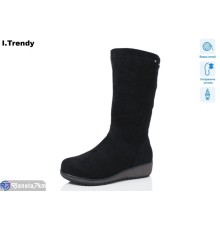 Чоботи жіночі на зиму (6 пар р.37-42) чорний  "Trendy"
