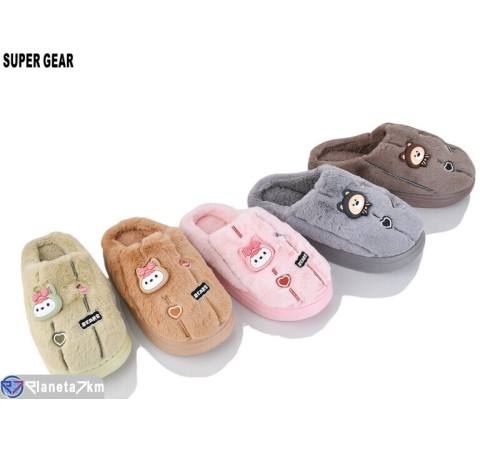 Тапки на зиму (12 пар р.36-45) мікс "Super Gear" Тапки на зиму (12 пар р.36-45) мікс "Super Gear"
