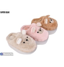Тапки жіночі на зиму (12 пар р.36-41) мікс  "Super Gear"