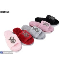 Тапки жіночі на зиму (12 пар р.36-41) мікс  "Super Gear"