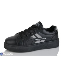 Кросівки жіночі на весну/осінь (8 пар р.36-41) чорний  "Normashoes"