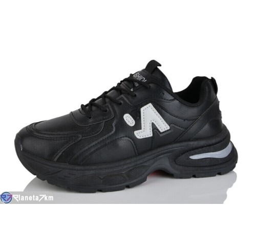 Кросівки жіночі на весну/осінь (8 пар р.36-41) чорний  "Normashoes"