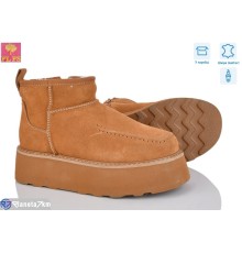 Уггі жіночі на зиму (6 пар р.36-40) camel  "PLPS"