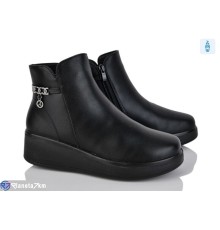 Черевики жіночі на зиму (8 пар р.38-42) чорний  "Dolli"